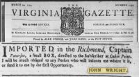 1774 March <i>Virginia Gazette</i>