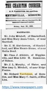 <i>Chariton Courier</i> 1895