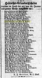 Newspaper Article Cincinnati Freie Press 24 January 1875 p2