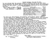 Letter from Attorney re: Richard Harris' property