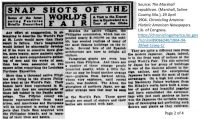<i>The Marshal Republican</i> Page 2 of 4 describing St. Louis World's Fair in 1904