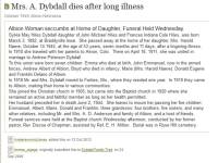 Obituary 1945 10/14 