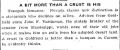Newspaper Article 1914 02/12 <i>Reno Evening Gazette</i> Reno, NV
