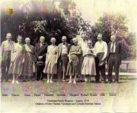 All 11 Vardiman Siblings, children of John Thomas and Cornelia Vardiman